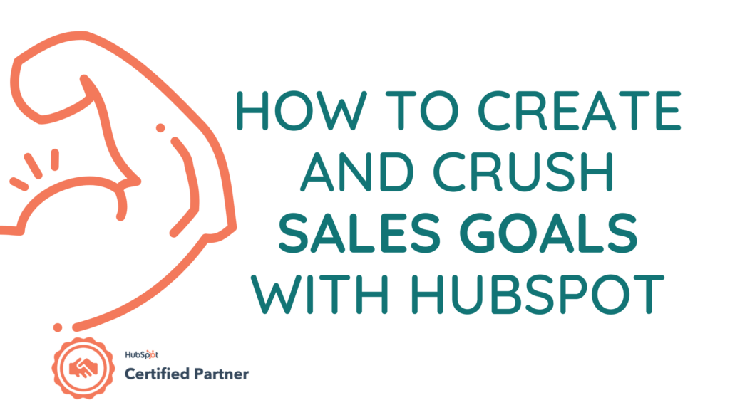 sales goals with hubspot
