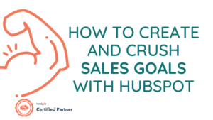 sales goals with hubspot