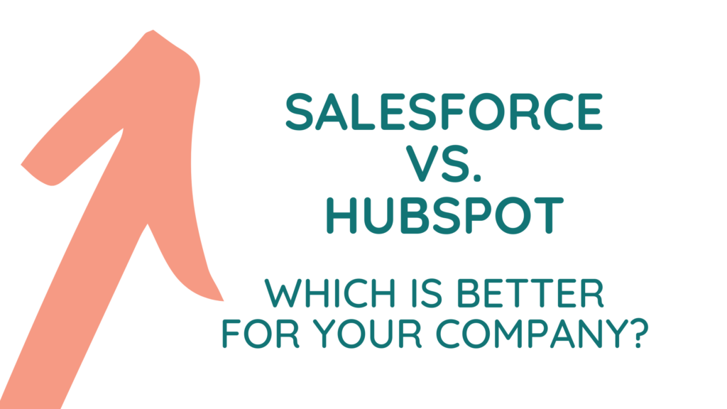 salesforce vs hubspot logo
