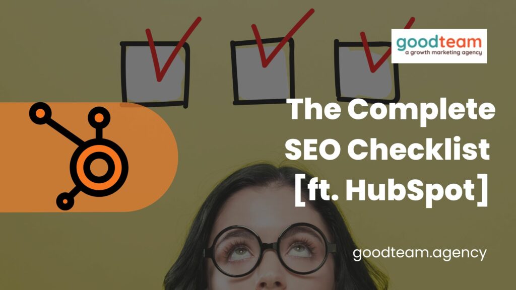 seo checklist