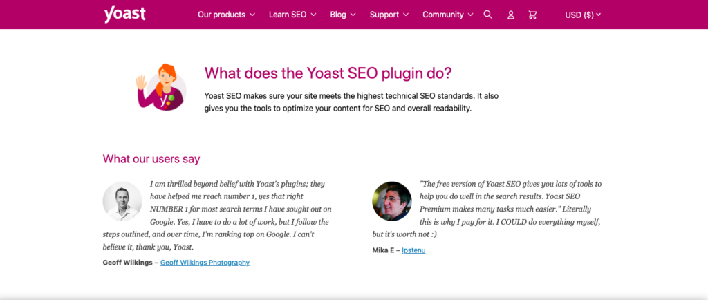 yoast seo plugin