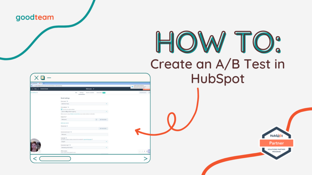 A B Test in HubSpot