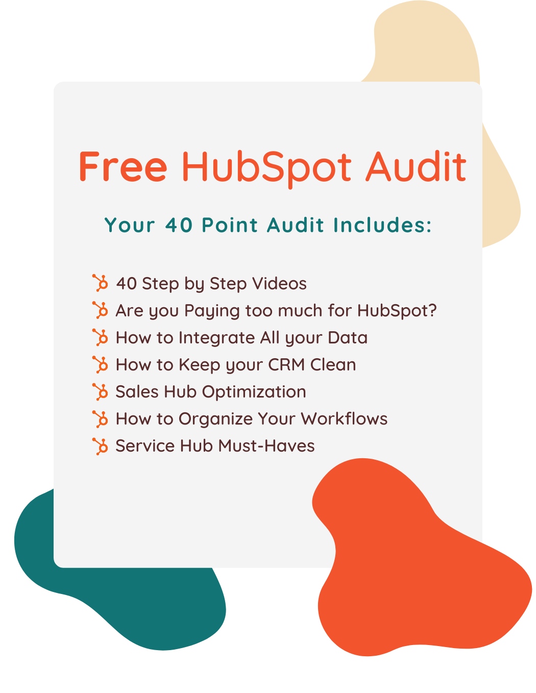 Free DIY HubSpot Audit