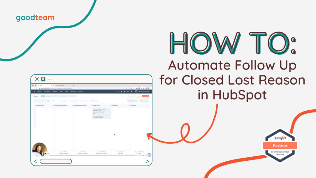 Close Lost Reason in HubSpot