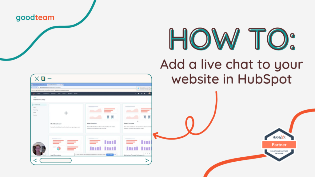 Live chat in HubSpot