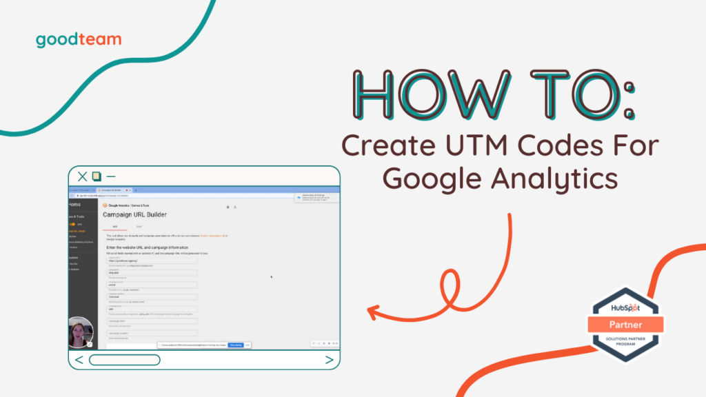 how to add utm codes to google analytics