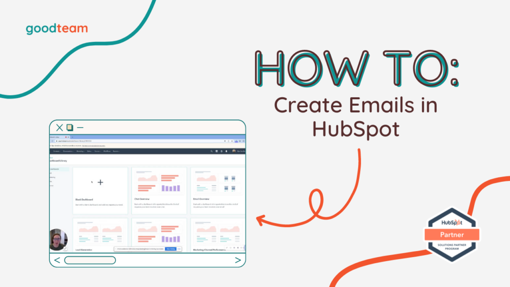 Emails in hubspot