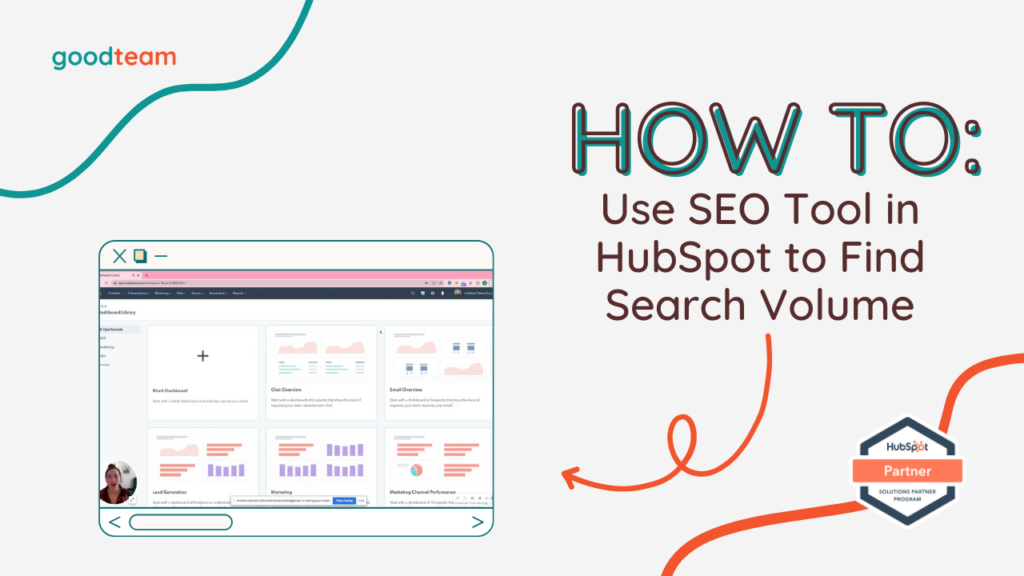 HubSpot search volume