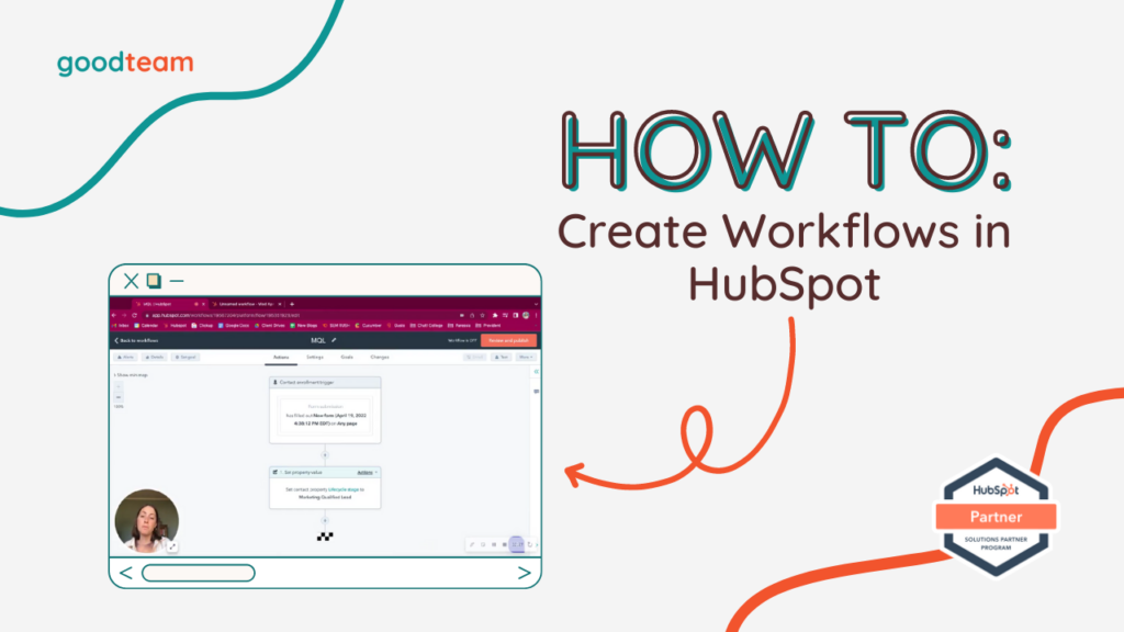 Create Workflows in hubspot