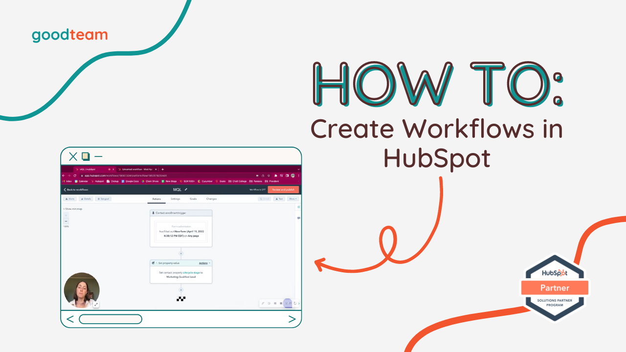 How To Create Workflows In HubSpot - Good Team A HubSpot Agency