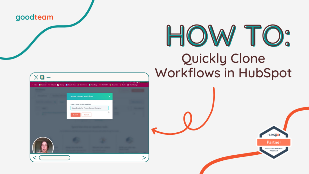 Clone workflows in hubspot