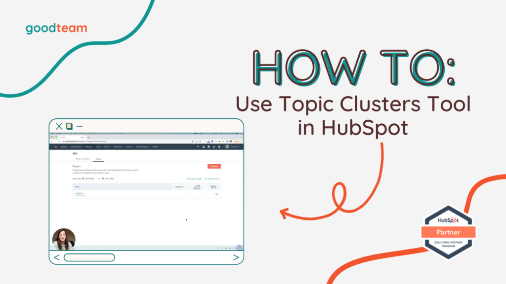 Topic Cluster tool hubspot