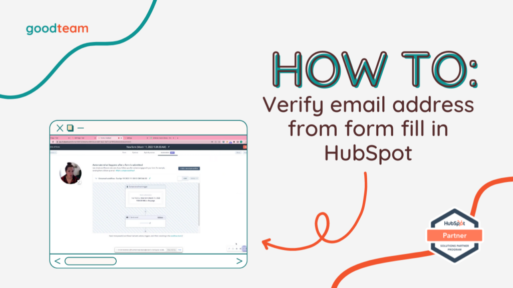 Verify email address hubspot